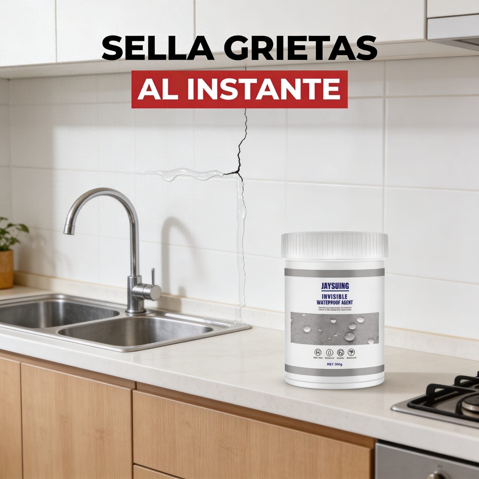 ¡SELLADOR IMPERMEABILIZANTE Invisible Contra Goteras, Fugas y Humedad!